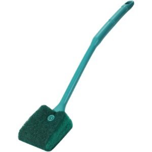 AQUANEAT Double-Sided Algae Scraper with Long Handle