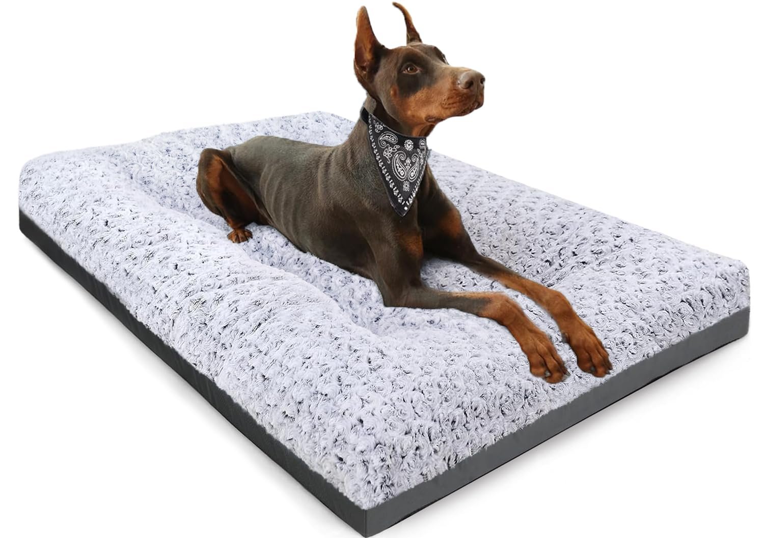 POCBLUE Washable Anti-Slip Dog Crate Mat (35-Inch)