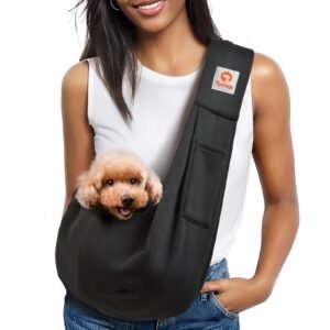Tomkas Hands-Free Pet Sling Carrier with Pocket