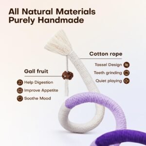 Potaroma Refillable Catnip Chew Ropes (3-Pack) - Image 5