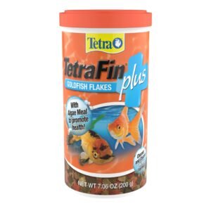 TetraFin Plus Goldfish Flakes with Algae (7.06 oz)