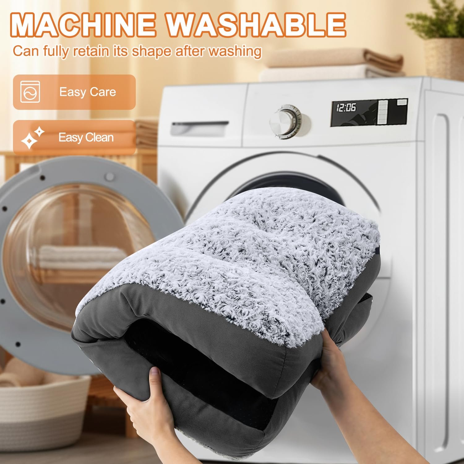 POCBLUE Washable Anti-Slip Dog Crate Mat (35-Inch) - Image 3