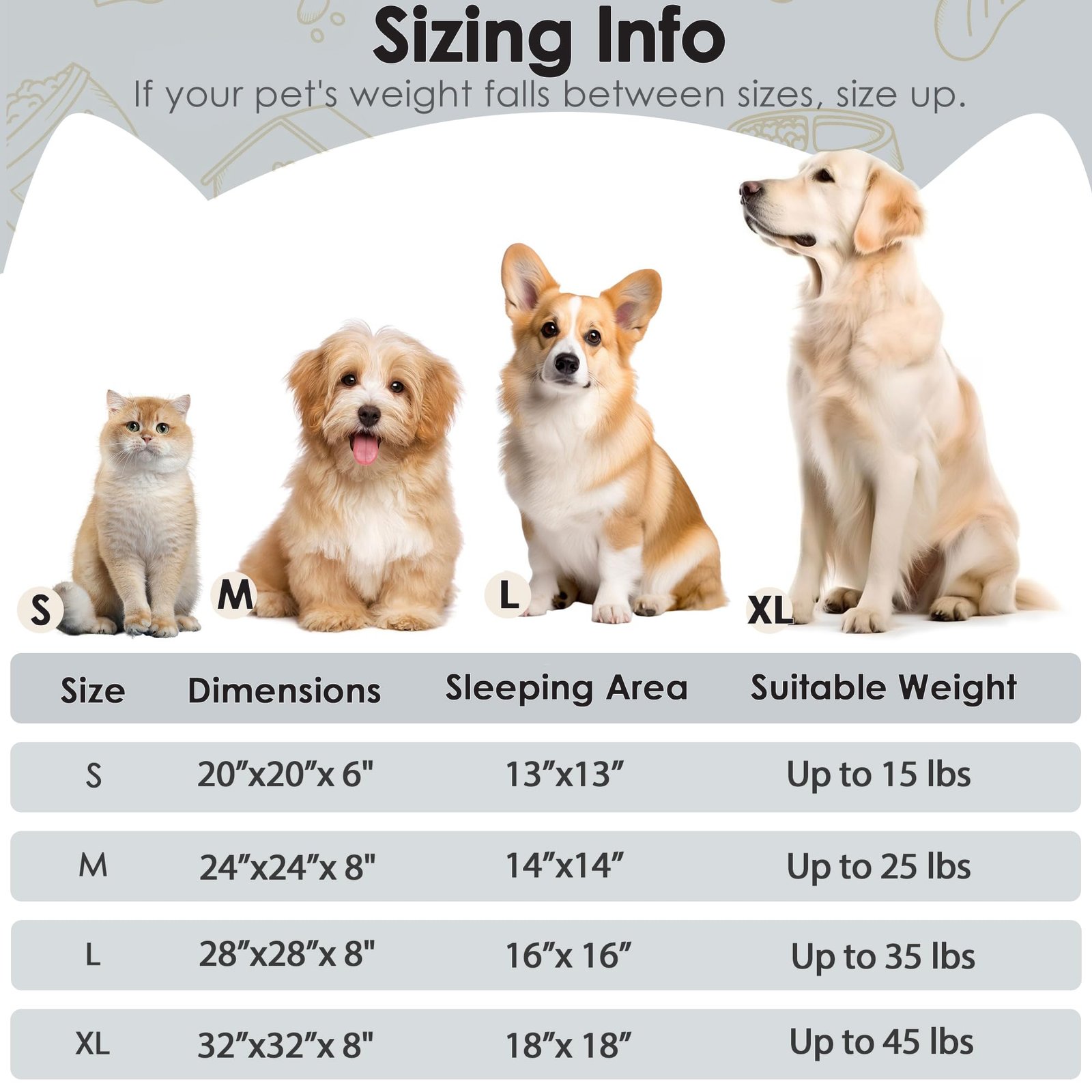 Hoewina Washable Calming Donut Pet Bed (20-Inch) - Image 7