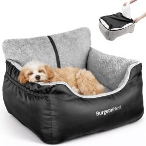 BurgeonNest Washable Pet Booster Car Seat