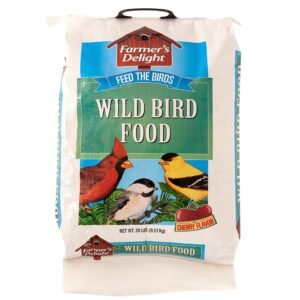 Wagner's 53003 Farmer's Delight Wild Bird Food with Cherry Flavor, 20-Pound Bag
