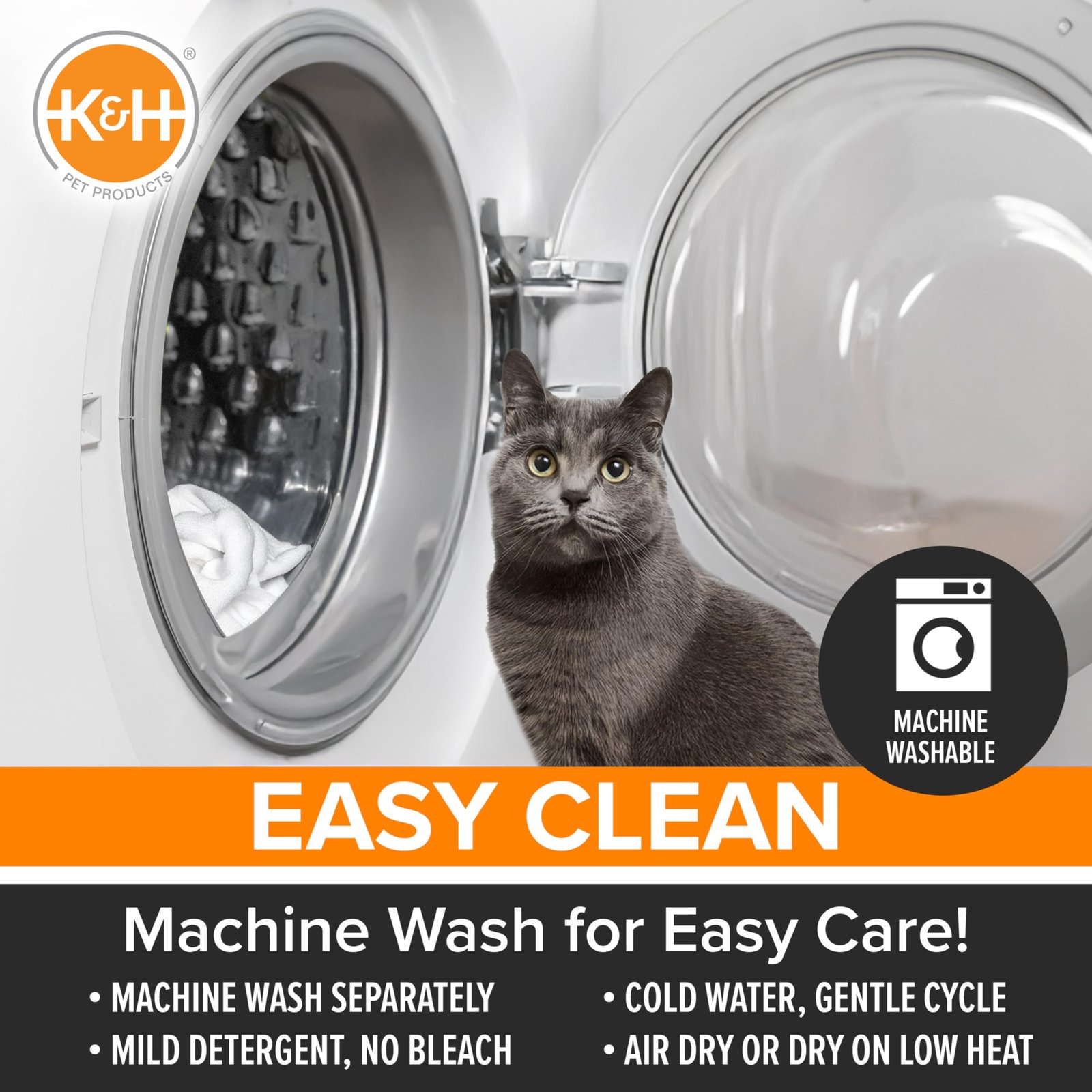 K&H Self-Warming Reversible Pet Pad (Machine Washable, 21x17 Inch) - Image 7