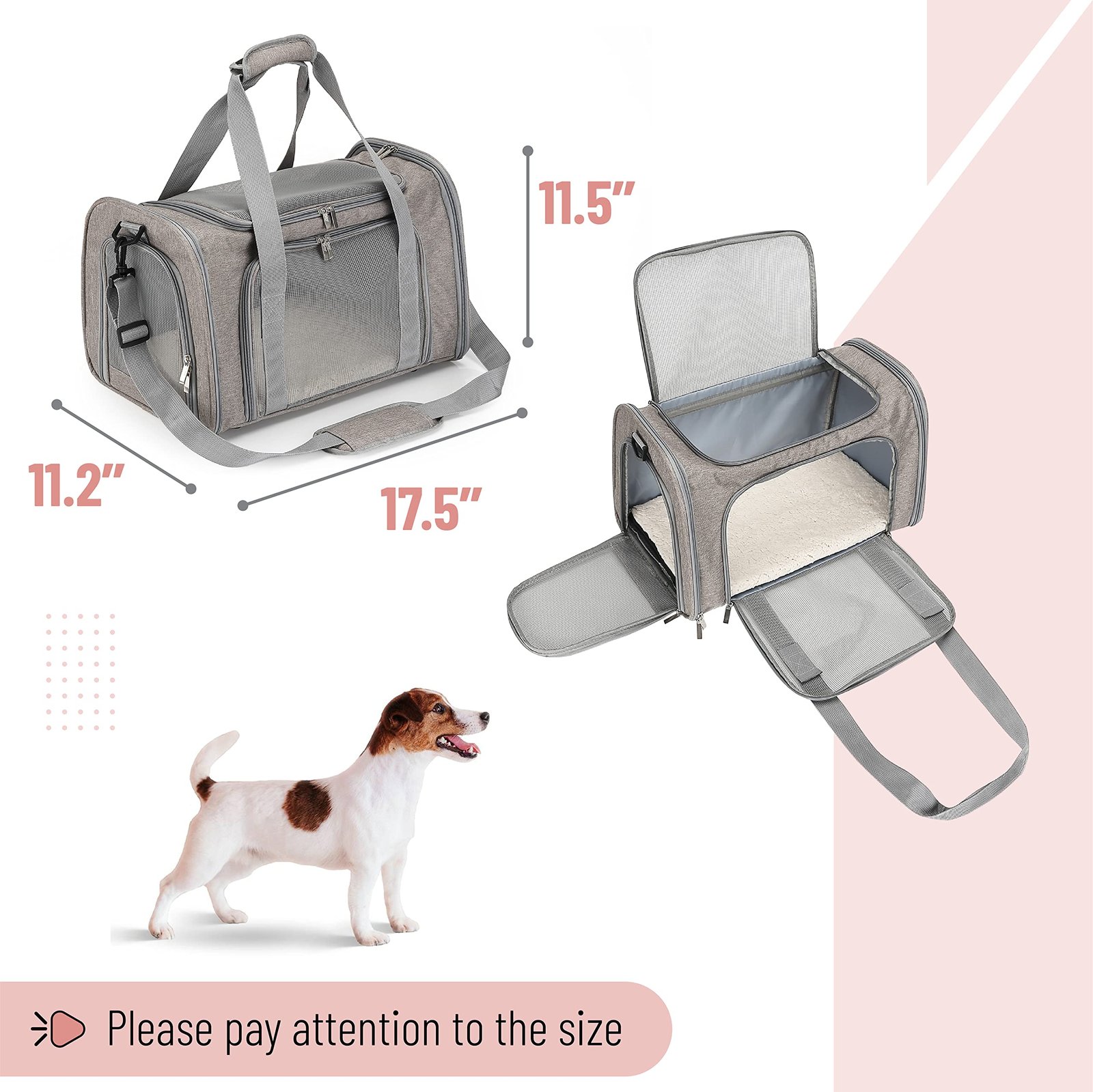 Mr. Pen Soft-Sided Pet Carrier - Image 9